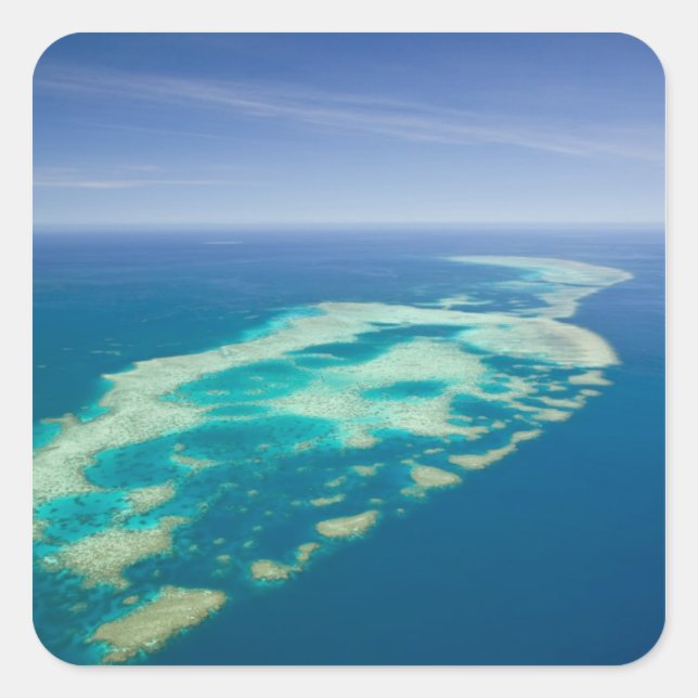 Australia, Queensland, North Coast, Cairns 2 Square Sticker (Front)