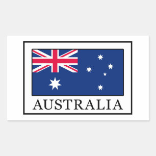 Australia Rectangular Sticker