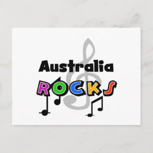 Australia Rocks Postcard