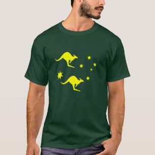 Australia Roo & Cross T-Shirt