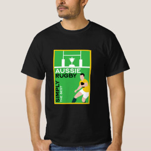 Australia Rugby Fan Art T-Shirt