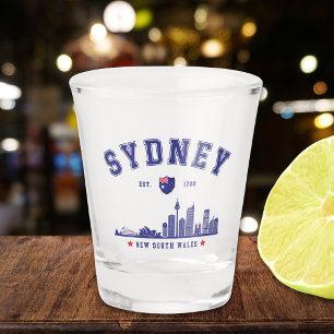 Australia’s Sydney Urban Skyline Shot Glass