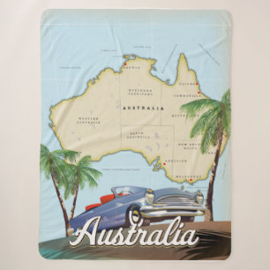 Australia Sherpa Blanket