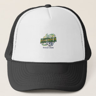 Australia Soccer 2026 Soccer Bold Country Typograp Trucker Hat
