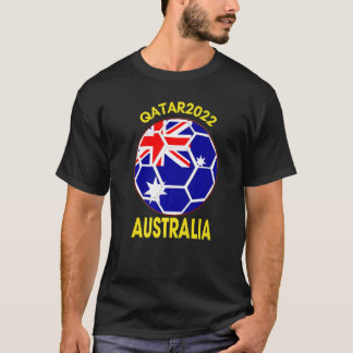 Australia Soccer Fan 2022 Australia Flag National T-Shirt