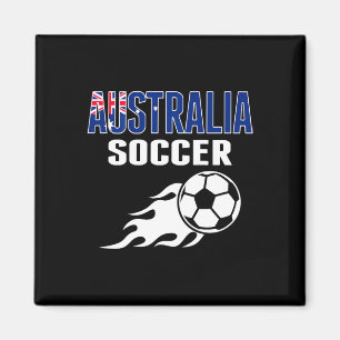 Australia Soccer Lovers Jersey - Australian Footby Magnet
