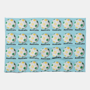 Australia Soccer Tea Towel