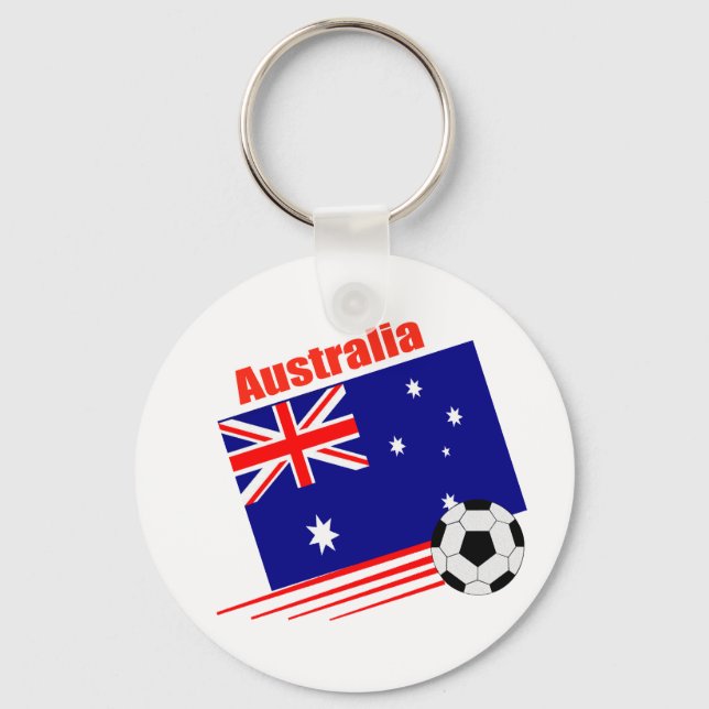 Australia Soccer Team Key Ring (Front)