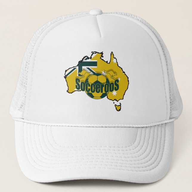 Australia Soccer Trucker Hat (Front)