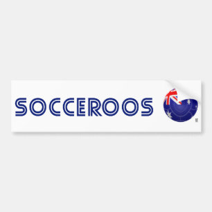 Australia - Socceroos Football Bumper Sticker
