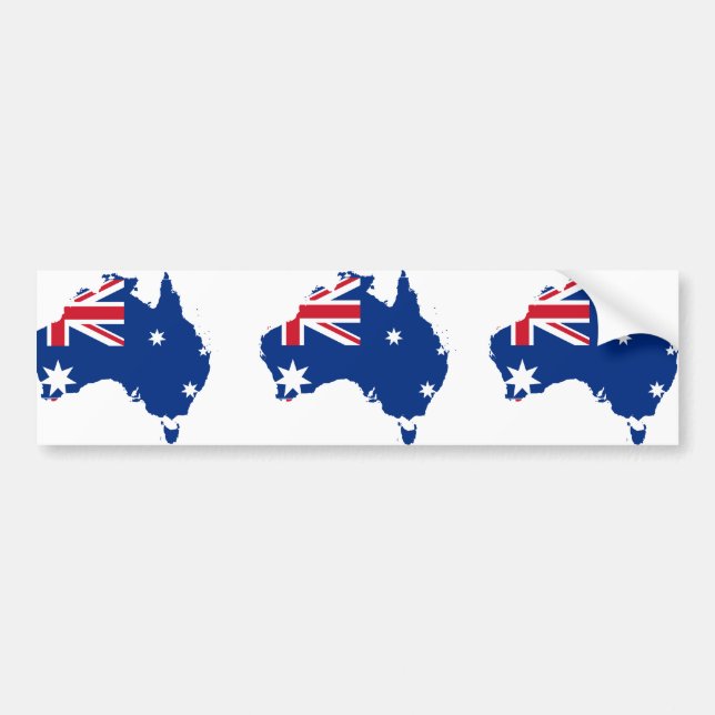 Australia stub, Australia Bumper Sticker (Front)
