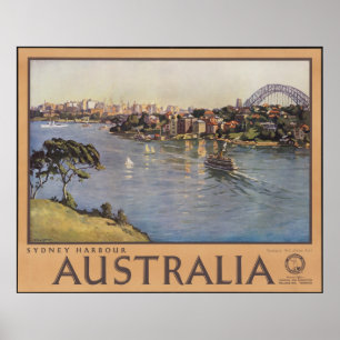 Australia Sydney Harbour Poster