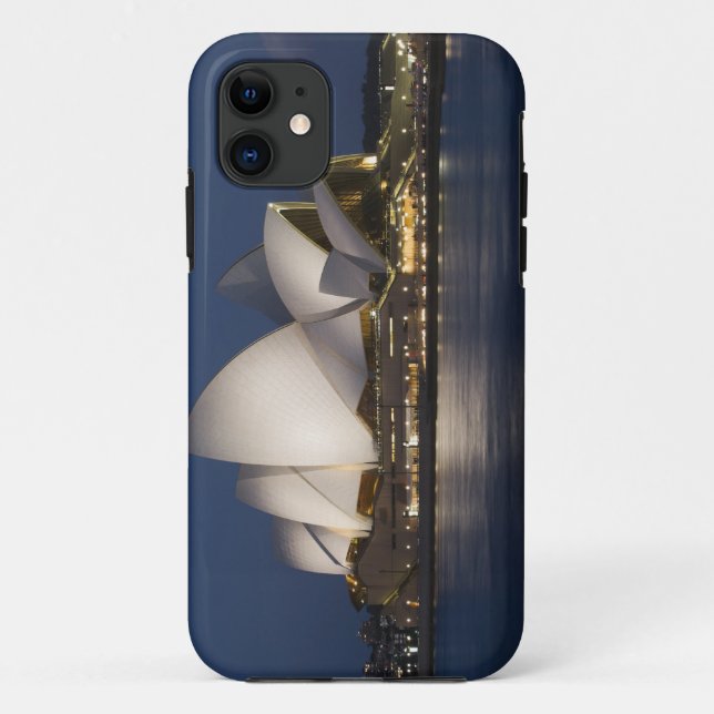Australia, Sydney. Opera House at night on Case-Mate iPhone Case (Back)