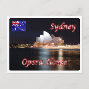 Australia - Sydney - Opera House - Postcard