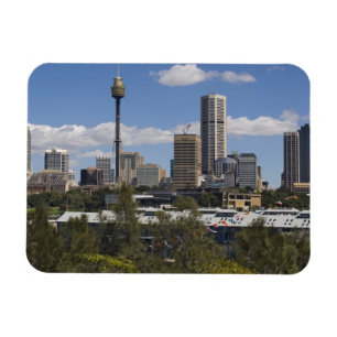 Australia, Sydney, Potts Point. Sydney skyline. Magnet