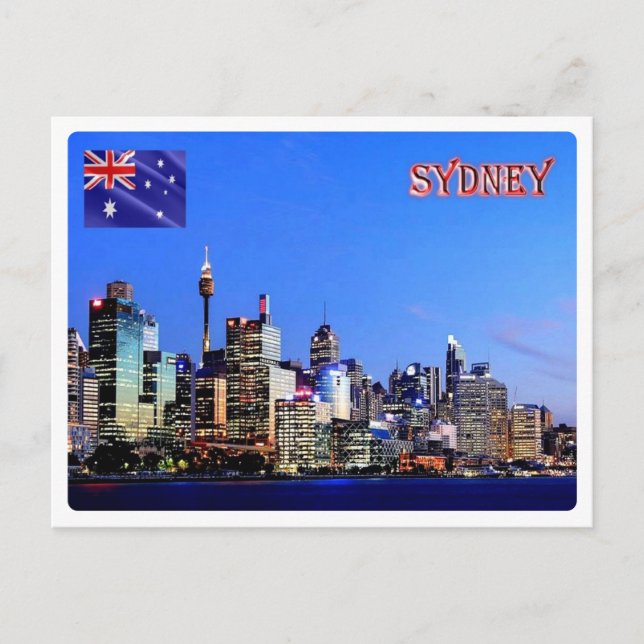 Australia - Sydney - Skyline - Postcard (Front)