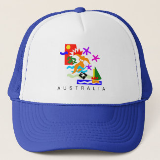 Australia - SYDNEY SUMMER - Surf & sailing Trucker Hat