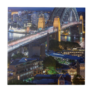 Australia, Sydney, The Rocks area, Sydney Harbour Tile