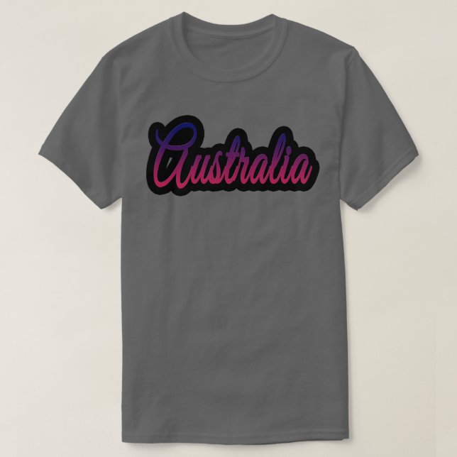 Australia T-Shirt (Design Front)