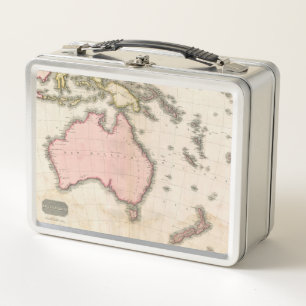 Australia & the South West Pacific Metal Lunch Box