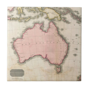 Australia & the South West Pacific Tile