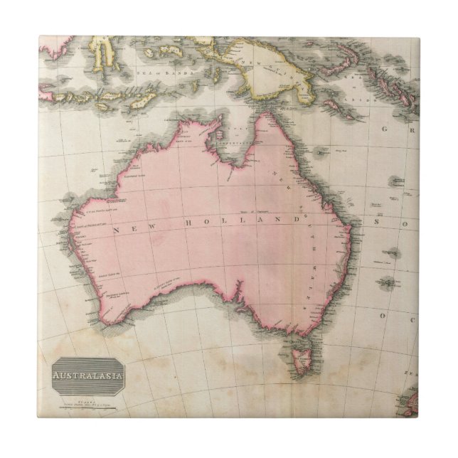 Australia & the South West Pacific Tile (Front)
