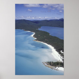 Australia, The Whitsundys, Queensland. Hill Poster