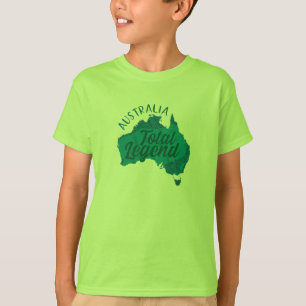 AUSTRALIA TOTAL LEGEND GREEN T-Shirt