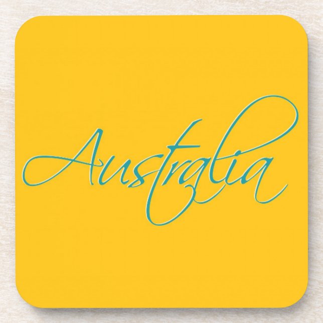 Australia:Travel Beverage Coaster (Front)