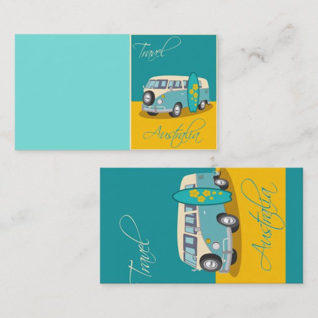 Australia:Travel Business Card (Front/Back)
