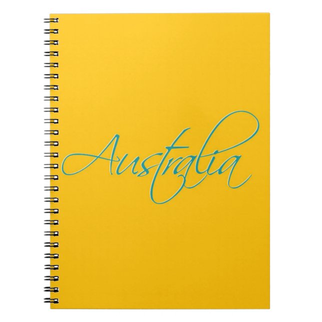 Australia:Travel Notebook (Front)