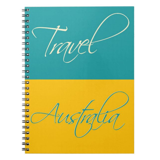 Australia:Travel Notebook (Front)