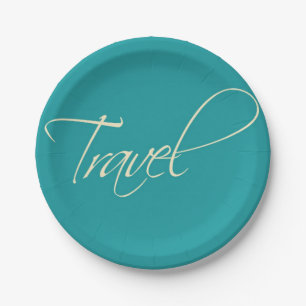 Australia:Travel Paper Plate