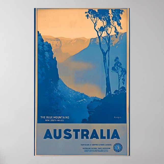Australia Travel Poster (Front)