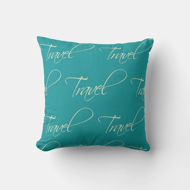 Australia:Travel Throw Pillow (Front)