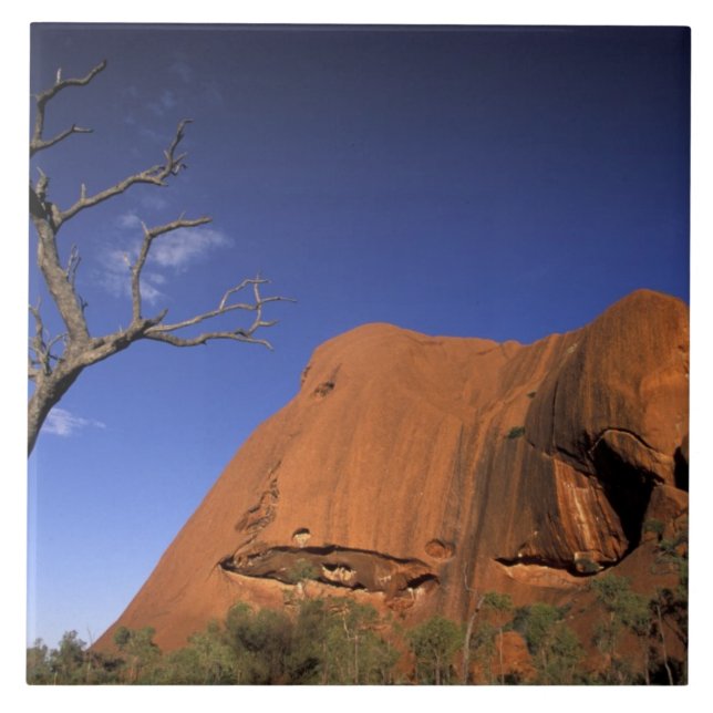 Australia, Uluru Kata Tjuta National Park, Uluru Tile (Front)