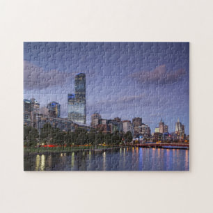 Australia, Victoria, Melbourne, skyline with 2 Jigsaw Puzzle