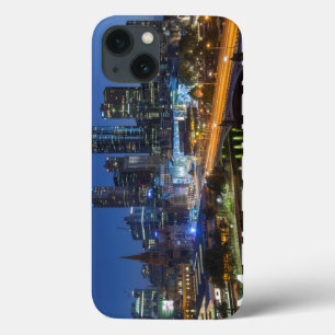 Australia, Victoria, Melbourne, skyline with iPhone 13 Case