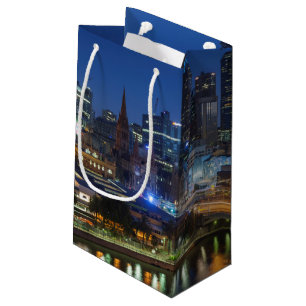 Australia, Victoria, Melbourne, skyline with Small Gift Bag
