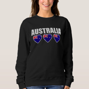 Australia Vintage Australian Flag Aussie 1 Sweatshirt