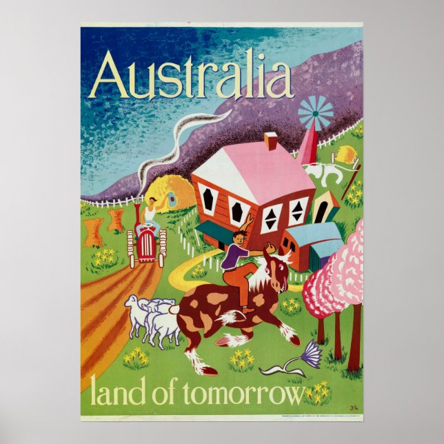 Australia Vintage Government Poster (Front)