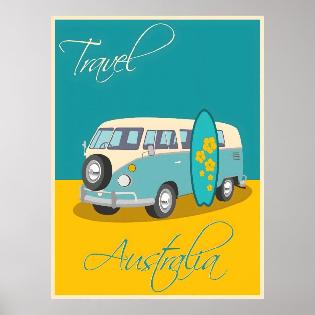 Australia vintage poster (Front)