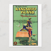 Australia Vintage Travel Poster Restored