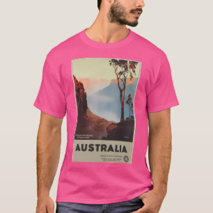 Australia Vintage Travel Poster T-Shirt