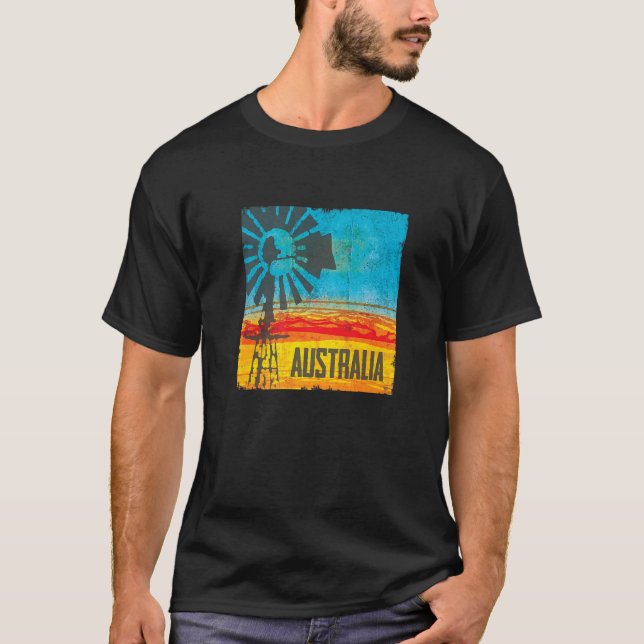 australia windmill T-Shirt (Front)