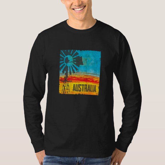 australia windmill T-Shirt (Front)