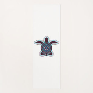 Australian Aboriginal Art Turtle Yoga Mat