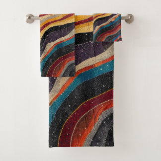 Australian Aboriginal Bath Towel Set