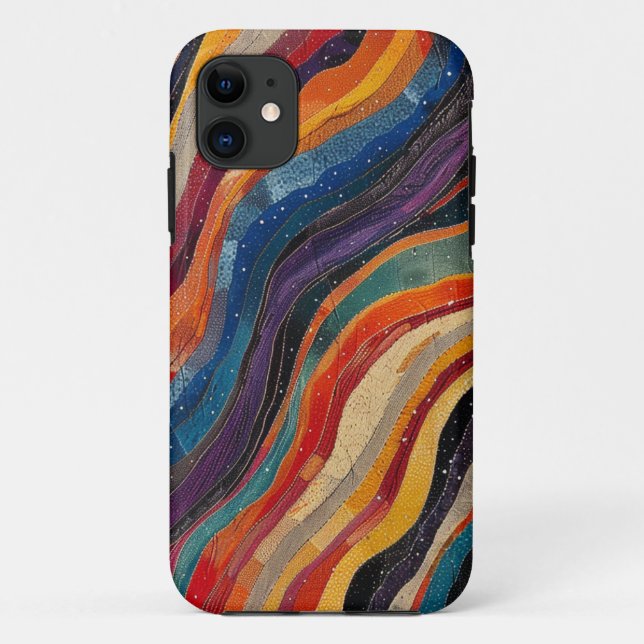 Australian Aboriginal Case-Mate iPhone Case (Back)