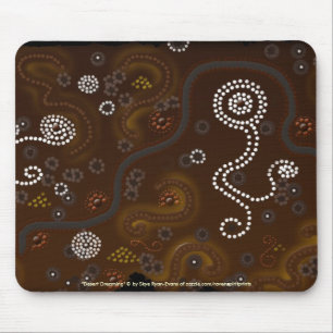Australian Aboriginal Desert Mousepad